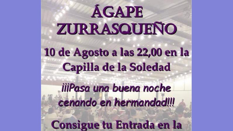 Agape Zurrasqueño 2019