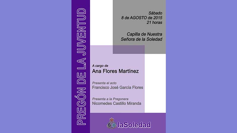 II Pregón de la Juventud Soleana 2015